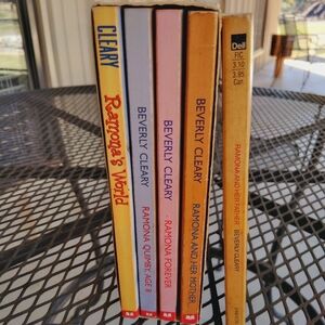 Lot Of 5 Ramona Books by Beverly Cleary Book Lot Scholastic